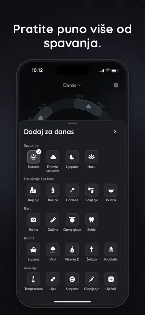 Pratite puno više od spavanja.