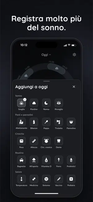 Registra molto più del sonno.