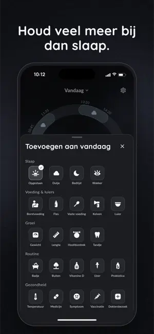 Houd veel meer bij dan slaap.